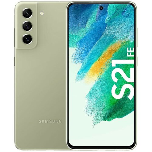 Samsung G990 Galaxy S21 FE 5G Dual Sim (olive) - 128 GB - DE