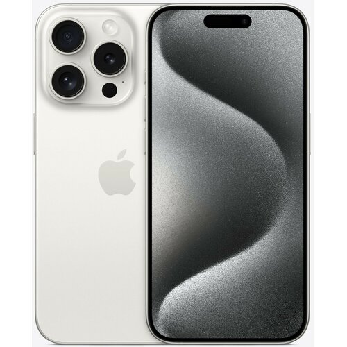 Apple iPhone 15 Pro (white titanium) - 128 GB - DE