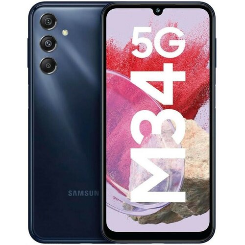 Samsung M346 Galaxy M34 5G Dual Sim 6GB RAM (dark blue) - 128 GB - EU