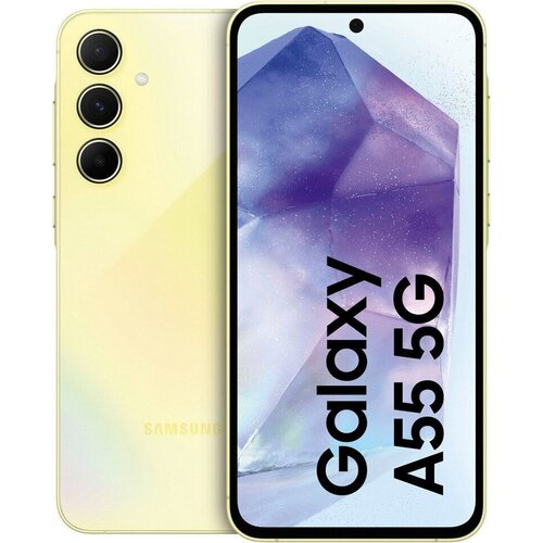 Samsung A556 Galaxy A55 5G Dual Sim 8GB RAM (awesome lemon) - 128 GB - EU
