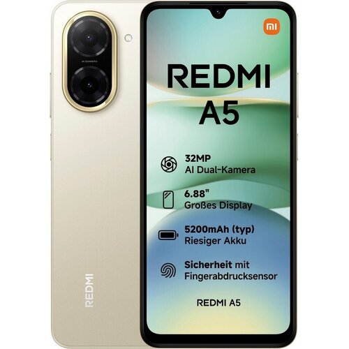 Xiaomi Redmi A5 Dual Sim (sandy gold) 64 GB - DE