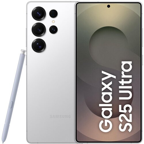 Samsung S938 Galaxy S25 Ultra 5G Dual Sim 12GB RAM (titan whitesilver) - 256 GB - EU